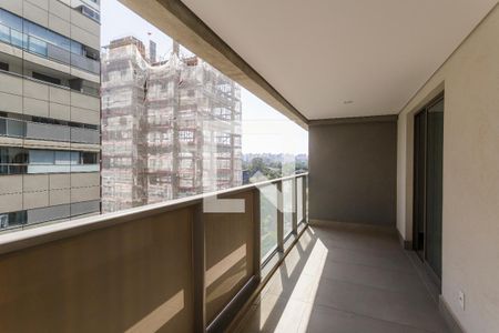 Varanda de apartamento para alugar com 1 quarto, 53m² em Indianópolis, São Paulo