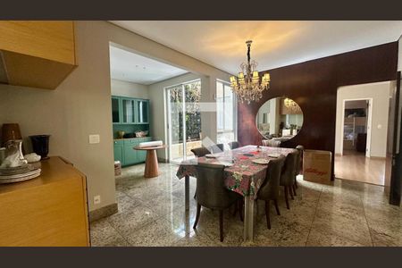 Sala de jantar de casa à venda com 3 quartos, 287m² em Serra, Belo Horizonte