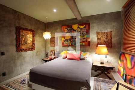 Quarto 1 suíte máster de casa de condomínio para alugar com 4 quartos, 560m² em Itanhangá, Rio de Janeiro