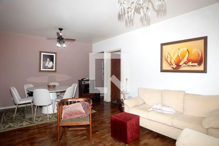 Sala de apartamento à venda com 3 quartos, 116m² em Petrópolis, Porto Alegre