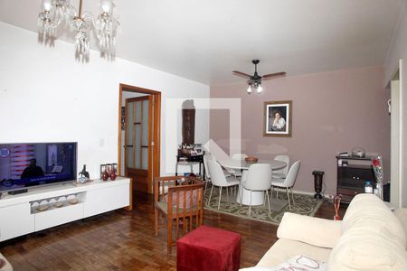 Sala de apartamento à venda com 3 quartos, 116m² em Petrópolis, Porto Alegre