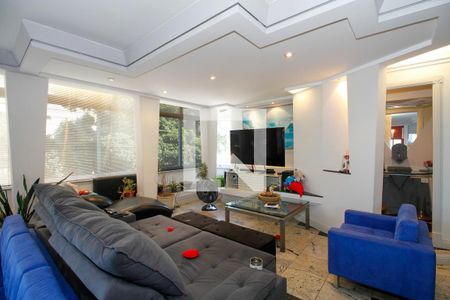 Sala de Estar de apartamento à venda com 2 quartos, 188m² em Pinheiros, São Paulo
