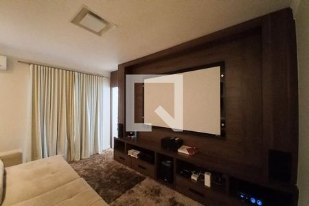 Sala - Cinema de casa de condomínio à venda com 3 quartos, 410m² em Swiss Park, Campinas