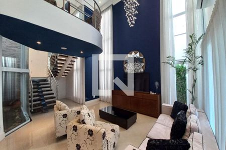 Sala de casa de condomínio à venda com 3 quartos, 410m² em Swiss Park, Campinas