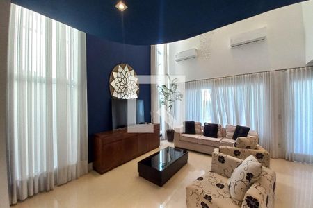 Sala de casa de condomínio à venda com 3 quartos, 410m² em Swiss Park, Campinas