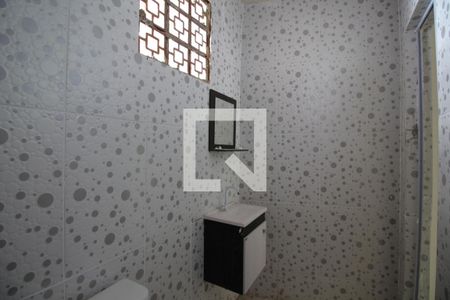 Banheiro de kitnet/studio à venda com 1 quarto, 25m² em Taquara, Rio de Janeiro