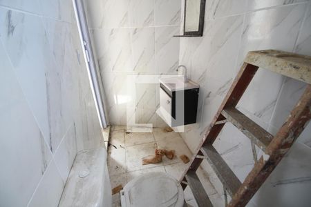 Banheiro de kitnet/studio à venda com 1 quarto, 33m² em Taquara, Rio de Janeiro