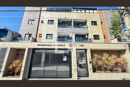 Fachada de apartamento à venda com 3 quartos, 74m² em Jardim, Santo André