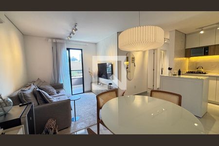 Sala de apartamento à venda com 3 quartos, 74m² em Jardim, Santo André