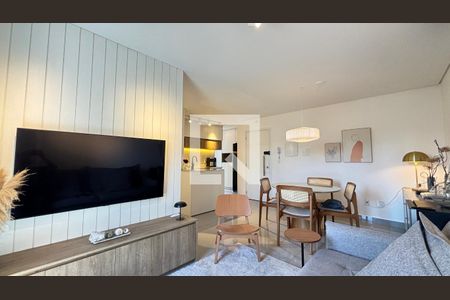 Sala - Sala de Jantar de apartamento à venda com 3 quartos, 74m² em Jardim, Santo André