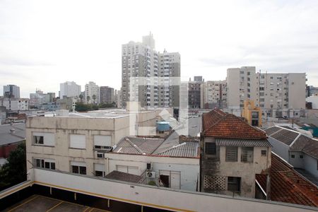 Sala Vista de apartamento à venda com 3 quartos, 79m² em Cidade Baixa, Porto Alegre