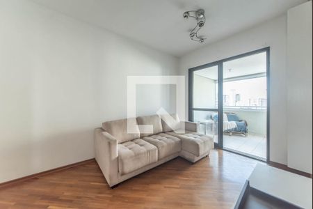 Sala de apartamento para alugar com 2 quartos, 48m² em Cidade Monções, São Paulo