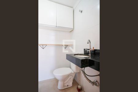 Lavabo Sala de apartamento para alugar com 2 quartos, 80m² em Campestre, São Caetano do Sul