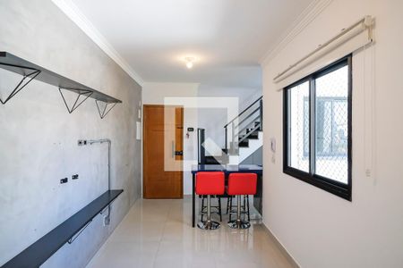 Sala de apartamento para alugar com 2 quartos, 80m² em Campestre, São Caetano do Sul