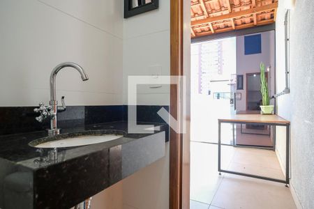 Lavabo Sala de apartamento para alugar com 2 quartos, 80m² em Campestre, São Caetano do Sul