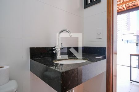Lavabo Sala de apartamento para alugar com 2 quartos, 80m² em Campestre, São Caetano do Sul