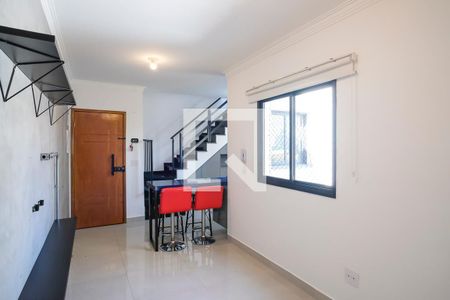 Sala de apartamento para alugar com 2 quartos, 80m² em Campestre, São Caetano do Sul