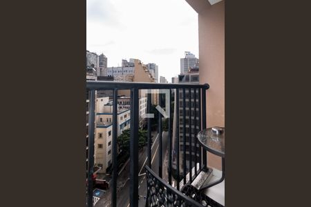 Varanda - Sala de apartamento para alugar com 2 quartos, 37m² em Consolação, São Paulo