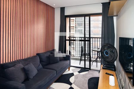 Sala de apartamento para alugar com 2 quartos, 37m² em Consolação, São Paulo