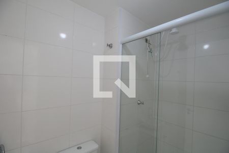 Banheiro Suíte  de apartamento para alugar com 1 quarto, 27m² em Vila Nova das Belezas, São Paulo