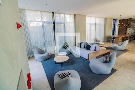 Área comum de kitnet/studio à venda com 1 quarto, 37m² em Mirandópolis, São Paulo