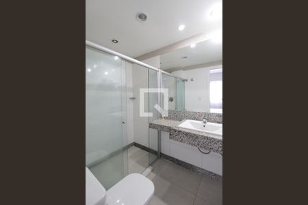 Banheiro de kitnet/studio à venda com 1 quarto, 22m² em Bandeirantes (pampulha), Belo Horizonte