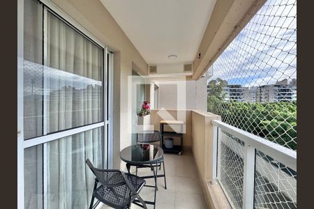 Varanda de apartamento à venda com 2 quartos, 64m² em Recreio dos Bandeirantes, Rio de Janeiro