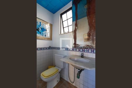Lavabo de casa de condomínio à venda com 5 quartos, 190m² em Botafogo, Rio de Janeiro