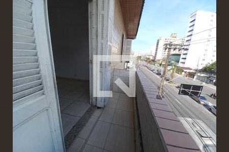 Varanda da Sala de apartamento para alugar com 2 quartos, 81m² em Centro, São Vicente