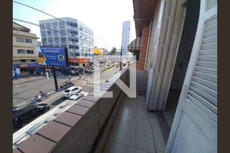 Varanda da Sala de apartamento para alugar com 2 quartos, 81m² em Centro, São Vicente