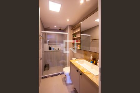 Banheiro da Suíte 2 de apartamento à venda com 3 quartos, 130m² em Icaraí, Niterói