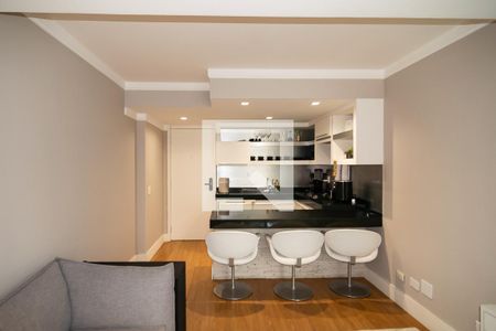 Sala de apartamento para alugar com 1 quarto, 55m² em Bela Vista, São Paulo