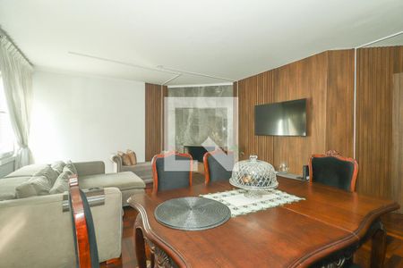 Sala de apartamento à venda com 3 quartos, 178m² em Petrópolis, Porto Alegre