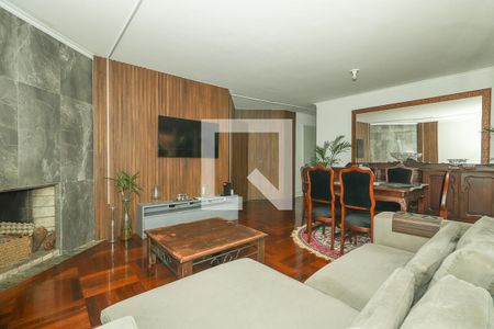 Sala de apartamento à venda com 3 quartos, 178m² em Petrópolis, Porto Alegre