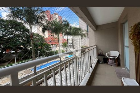 Varanda de apartamento à venda com 1 quarto, 64m² em Aeroporto, Belo Horizonte