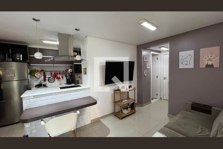 Sala/Cozinha de apartamento à venda com 1 quarto, 64m² em Aeroporto, Belo Horizonte
