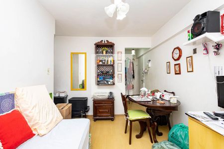 Sala de apartamento à venda com 1 quarto, 38m² em Bela Vista, São Paulo