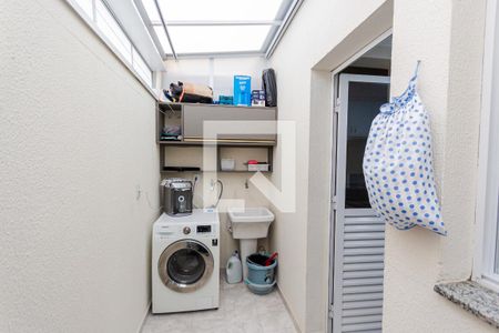 Área de Serviço de casa de condomínio à venda com 2 quartos, 75m² em Vila Curuçá, Santo André