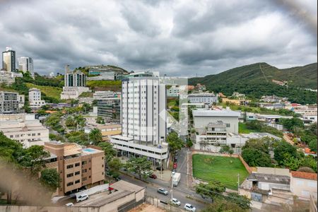 Varanda da Sala de apartamento para alugar com 3 quartos, 90m² em Estoril, Belo Horizonte