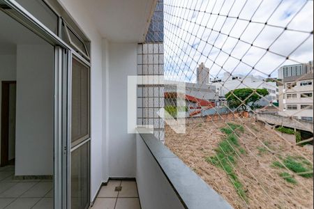 Varanda da Sala de apartamento para alugar com 3 quartos, 90m² em Estoril, Belo Horizonte