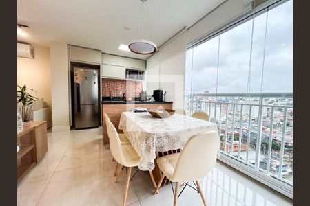 Sala de jantar de apartamento à venda com 2 quartos, 52m² em Santo Amaro, São Paulo