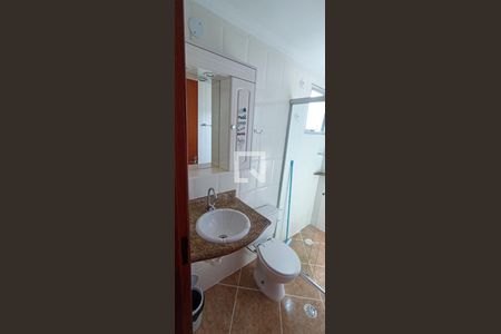 Banheiro de apartamento à venda com 2 quartos, 63m² em Jardim Monte Alegre, Taboão da Serra
