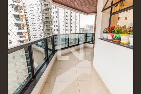 Varanda de apartamento à venda com 3 quartos, 125m² em Vila Regente Feijó, São Paulo