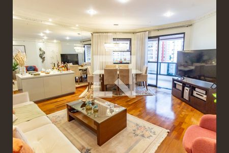 Sala de apartamento à venda com 3 quartos, 125m² em Vila Regente Feijó, São Paulo