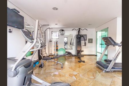Área comum - Academia de apartamento à venda com 3 quartos, 125m² em Vila Regente Feijó, São Paulo