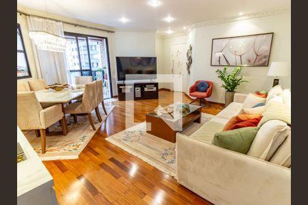 Sala de apartamento à venda com 3 quartos, 125m² em Vila Regente Feijó, São Paulo