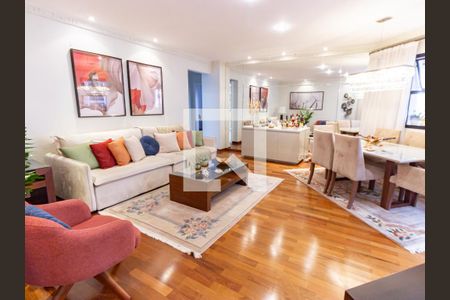 Sala de apartamento à venda com 3 quartos, 125m² em Vila Regente Feijó, São Paulo