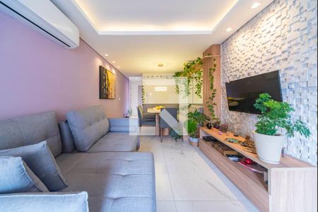 Sala de apartamento à venda com 2 quartos, 67m² em Vila Boa Vista, Santo André