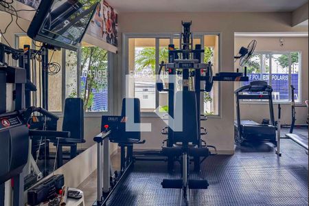 Área comum - Academia de apartamento à venda com 2 quartos, 67m² em Vila Boa Vista, Santo André
