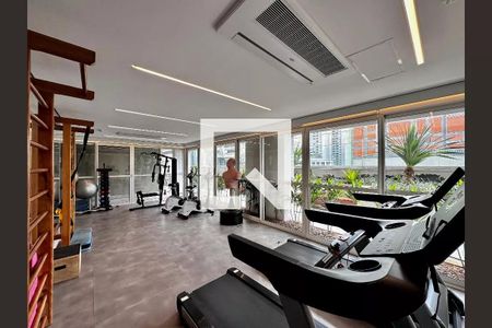 Área comum - Academia de kitnet/studio à venda com 1 quarto, 27m² em Brooklin, São Paulo